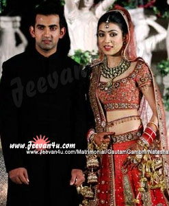 Gautam Gambhir Natasha Wedding Pictures